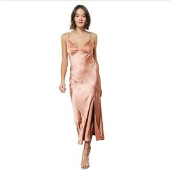 Line and Dot Women's Lisa MIDI REVOLVE Dress Size M - Picture 2 of 14